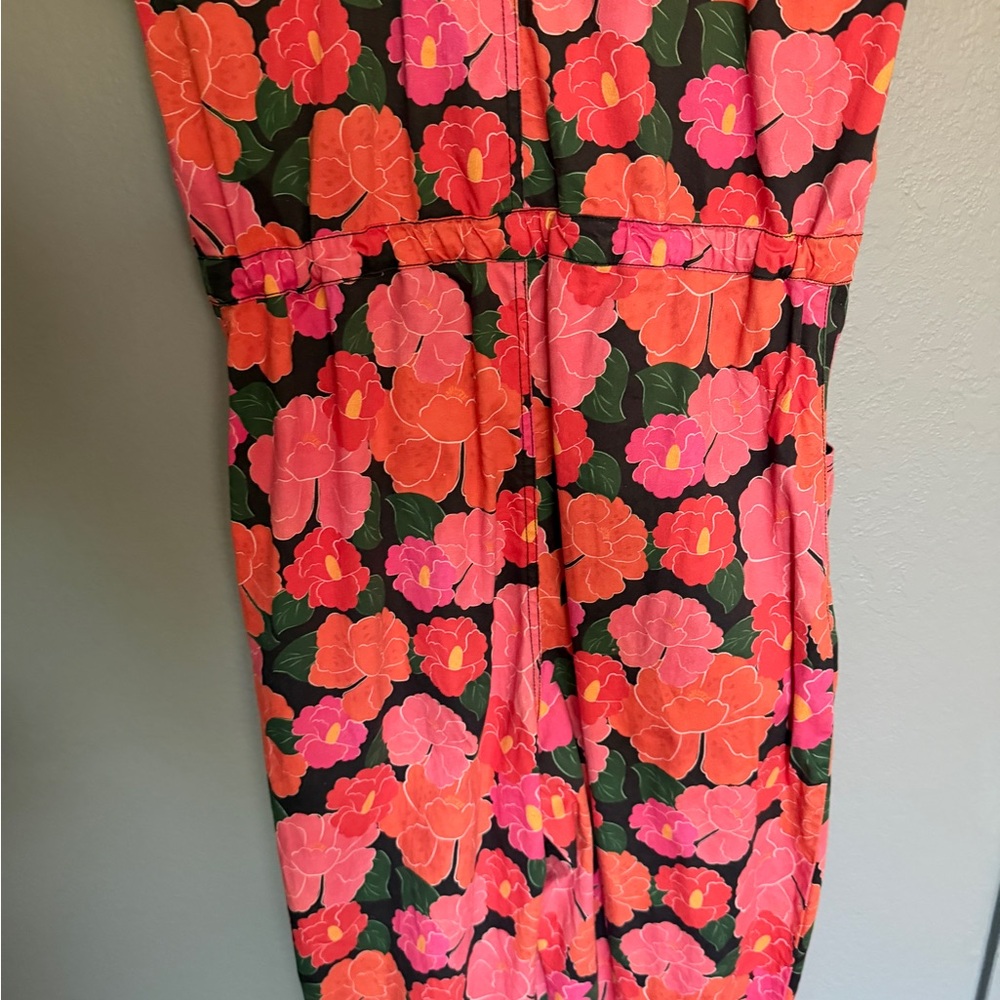 Mixed by Nasrin size M Classic Jumpsuit in Ruby - Picture 7 of 12